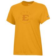  Etsu Champion Women's Core Circle Logo Tee