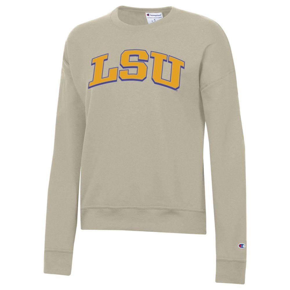 Lsu champion cheap crew sweatshirt