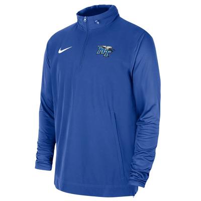 Men's Royal MTSU Blue Raiders Holiday Pullover Sweatshirt