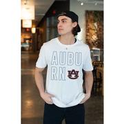  Auburn Gameday Social Stafford Stacked Comfort Tee