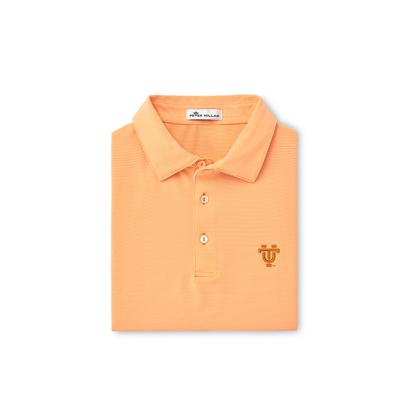 Tennessee Peter Millar Vault Interlock Jubilee Stripe Polo