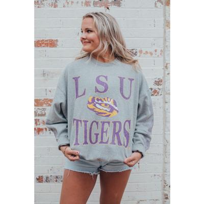 chicka-d LSU Tigers Jersey Dress - Women