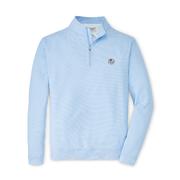  Unc Peter Millar Vault Ram Perth Mini Stripe 1/4 Zip Pullover