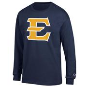  Etsu Champion Giant Logo Long Sleeve Tee