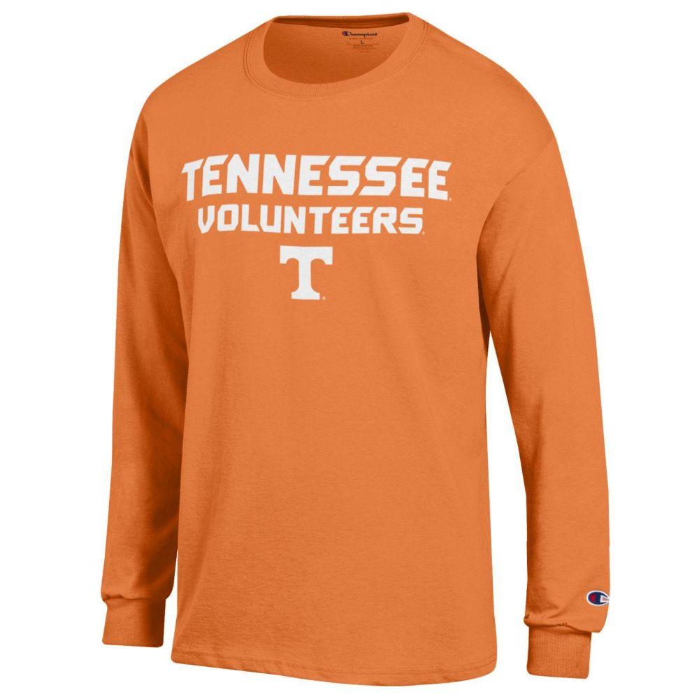 Vols | Tennessee Champion Straight Stack Long Sleeve Tee | Alumni Hall