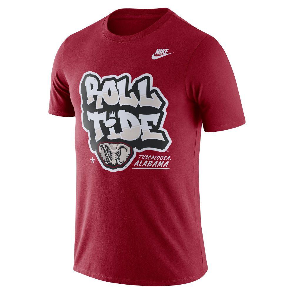 Bama | Alabama Nike Loud Proud Tri-Blend Tee | Alumni Hall