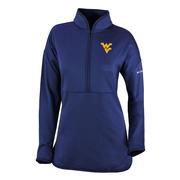  West Virginia Columbia Golf Omni Wick Go For It Pullover