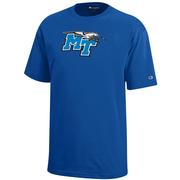  Mtsu Champion Youth Giant Logo Tee