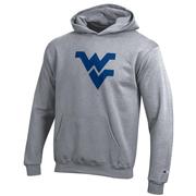  West Virginia Champion Youth Giant Logo Hoodie