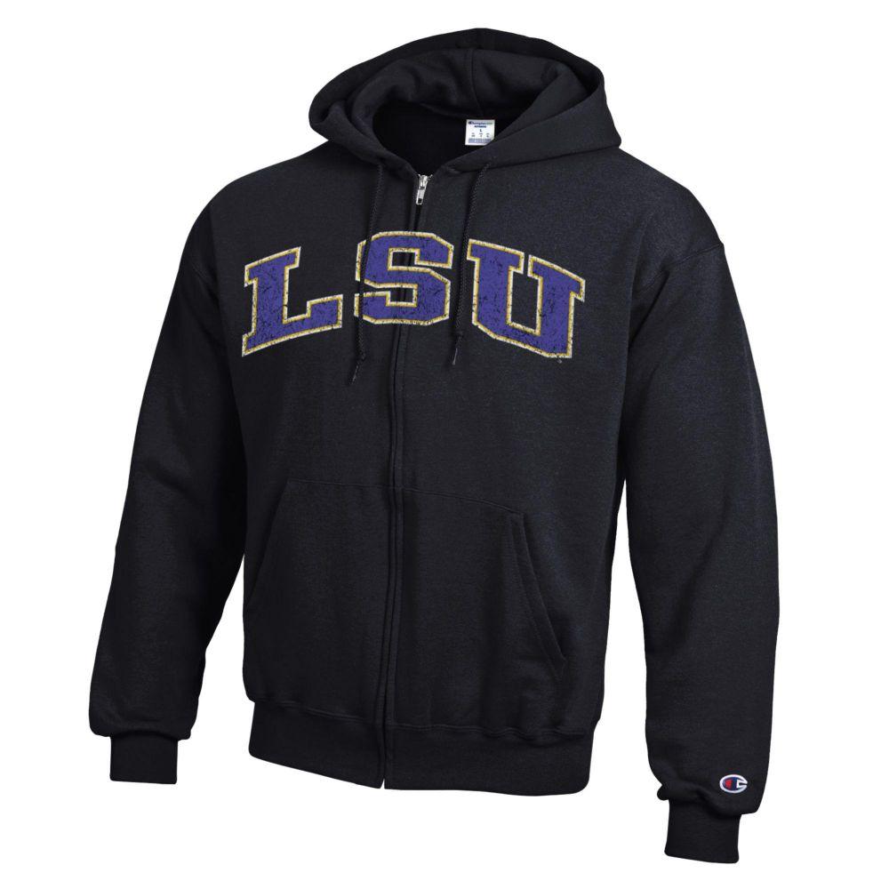 Black lsu outlet hoodie