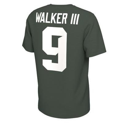 Michigan State Nike Retro Vets #9 Walker III Tee