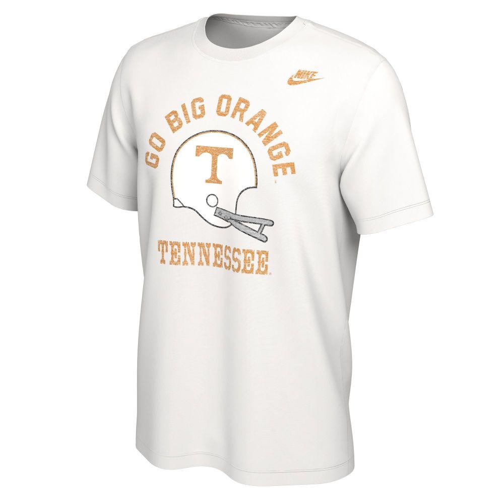 Vols | Tennessee Vault Nike Cotton Helmet Tee | Alumni Hall