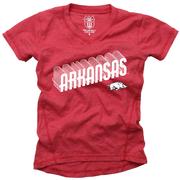  Arkansas Wes And Willy Youth Blend Slub Tee