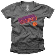  Clemson Wes And Willy Youth Blend Slub Tee