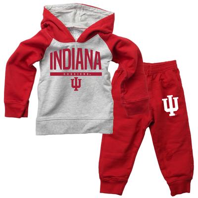 Indiana Wes and Willy Toddler Fleece Hoodie and Pant Set