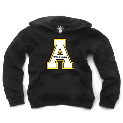 App State Wes and Willy Toddler Primary Fleece Hoody