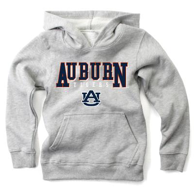 Auburn Wes and Willy Toddler Stacked Logos Fleece Hoody
