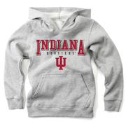  Indiana Wes And Willy Kids Stacked Logos Fleece Hoody