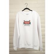  Arkansas Campus Building Embroidered Crew