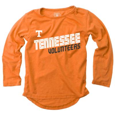 Tennessee Wes and Willy Kids High-Lo Burn Out Tee