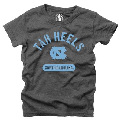 UNC Wes and Willy Kids Triblend Jersey Tee