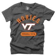  Virginia Tech Wes And Willy Kids Triblend Jersey Tee