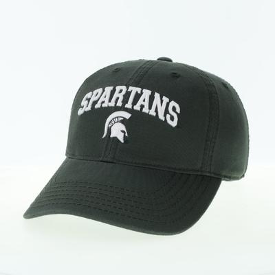Michigan State Legacy YOUTH Arch with Logo Relaxed Twill Hat