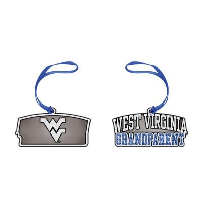 WVU Grandparent Ornament