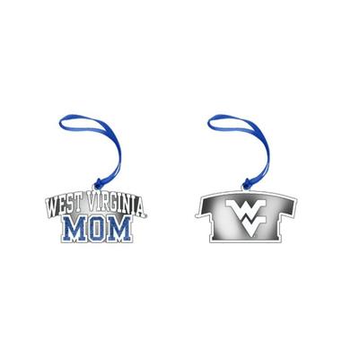 WVU Mom Ornament