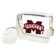  Mississippi State Varsity Chenille Patch Crossbody Bag