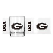  Georgia 14 Oz Gameday Rocks Glass