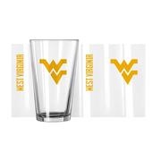  West Virginia 16 Oz Gameday Pint Glass