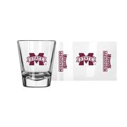  Mississippi State 2 Oz Gameday Shot Glass