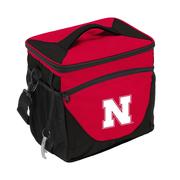  Nebraska 24 Can Cooler With Bottle Opener