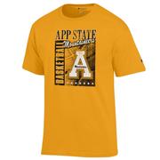  App State Champion Retro Basketball Rectangle Tee