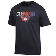  Clemson Champion Wordmark Basketball Net Tee