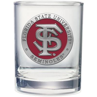Florida State Heritage Pewter Old Fashioned Glass 