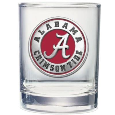 Alabama Heritage Pewter Old Fashioned Glass 