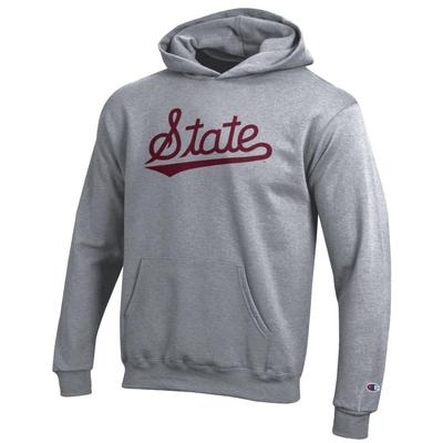 Mississippi State Champion YOUTH Script Hoodie