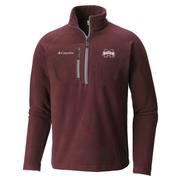  Mississippi State Columbia Fast Trek Iii Half Zip Fleece