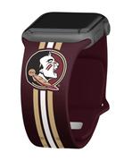  Florida State Apple Watch Silicone Stripe Sport Short Band 38mm