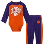  Clemson Gen2 Newborn Rookie Of The Year Creeper Pant Set