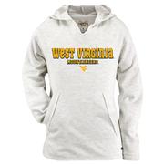  West Virginia Garb Youth Hadlee Raw Edge Hoodie