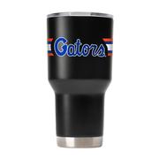  Florida Gametime Sidekicks 30 Oz Black Gators Stripe Tumbler