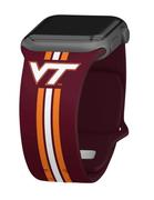  Virginia Tech Apple Watch Silicone Stripe Sport Long Band 38mm