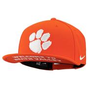  Clemson Nike 2023 Under Visor Flat Bill Adjustable Cap