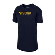  West Virginia Nike Youth Legend Team Issue Tee