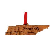  Johnson City, Tn Skyline Ornament