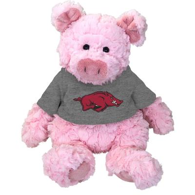 Arkansas 13 Inch Cuddle Buddies Plush Pig