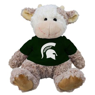 Michigan State 13 Inch Cuddle Buddies Plush Cow